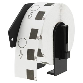 Swift 3 x Compatible DK-11219 12mm Round White Thermal Circle Labels Compatible with Brother QL-1100 QL-1060N QL-570 QL-580 QL-700 QL-710W QL-800 QL-810W QL-820NWB Printers