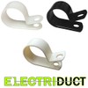 1" Electriduct Heavy Duty Nylon Cable Clamps Mouting Wire Clips