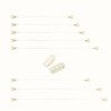 DOORES Blonde Wire for Hair Extensions 8pcs 18.5cm 24.5cm 30cm