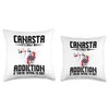 Canasta Partner Cards with Point Values Score Sheets Canasta Throw