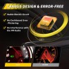 OFFKAT Smoked 3D Red LED Bar 3rd Tail Brake Rear