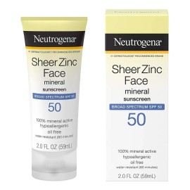 Neutrogena Crema Solar Sheer Zinc Spf 50 /59 Ml