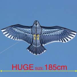 HENGDA KITE-Strong Eagles!Huge Beginner Eagle Kites for Kids and Adults.74-Inch