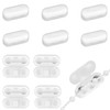 Ball Chain Connectors 10pcs Plastic Chain White Connectors Curtain Accessories