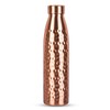 Zap Impex Hammered Copper Water Bottle with Leak Proof Cap