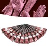 12PCS Temporary Tattoo Paste Cones 5 To 7 Days Lasting