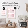 MeinBaby123® 1 x 1 Times Table Poster, Disposable Table Trainer