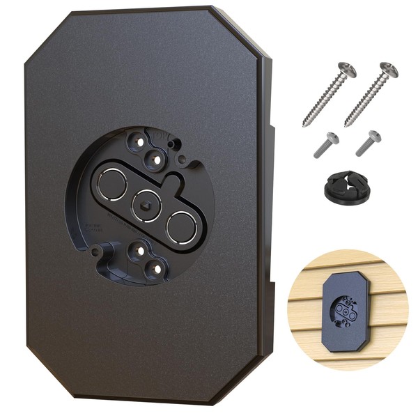 Vinyl Siding Mounting Blocks, Outdoor Light Mount Kit for 1/2-inch
