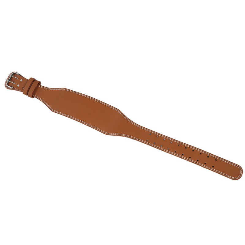 Weight Lifting Belt Waist Protection Adjustable Weightlifting Belt Brown for