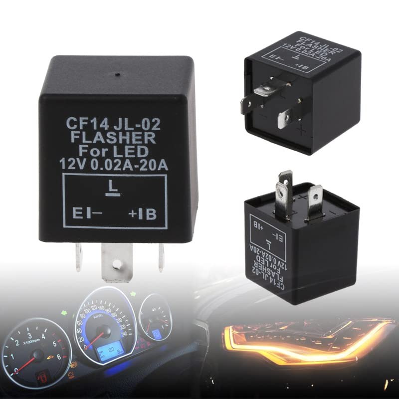 Ziyan LED 12 V Indicator Relay Load Independent 0.02-20 A