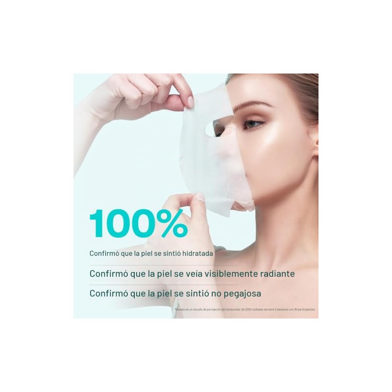 VT COSMETICS PDRN Daily Mask 30 Sheets, Vegan PDRN for