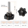 sourcing map 2pcs Star Knobs M10 x 50mm 304 Stainless