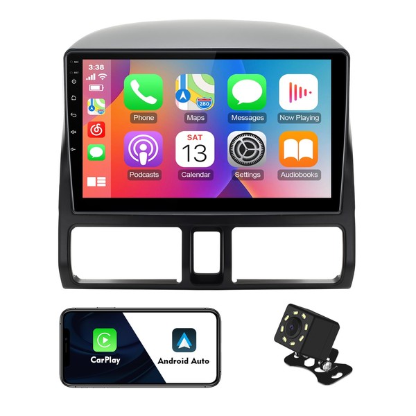 9-inch Android 12 Double Din Car Stereo for Honda CR-V