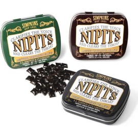 Simpkins Nipits Licorice Pellets - 1 x Licorice, 1 x Aniseed and 1 x Menthol (1 of each flavour)