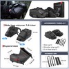 Rhinowalk Motorcycle Saddlebags 18L(9L*2) Waterproof Motorbike Side Bags, Travel Luggage