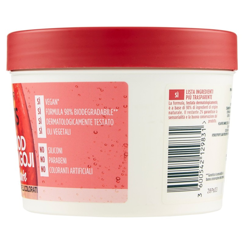 Garnier Fructis Hair Food Bacche Goji Mask Nutriente 3 in