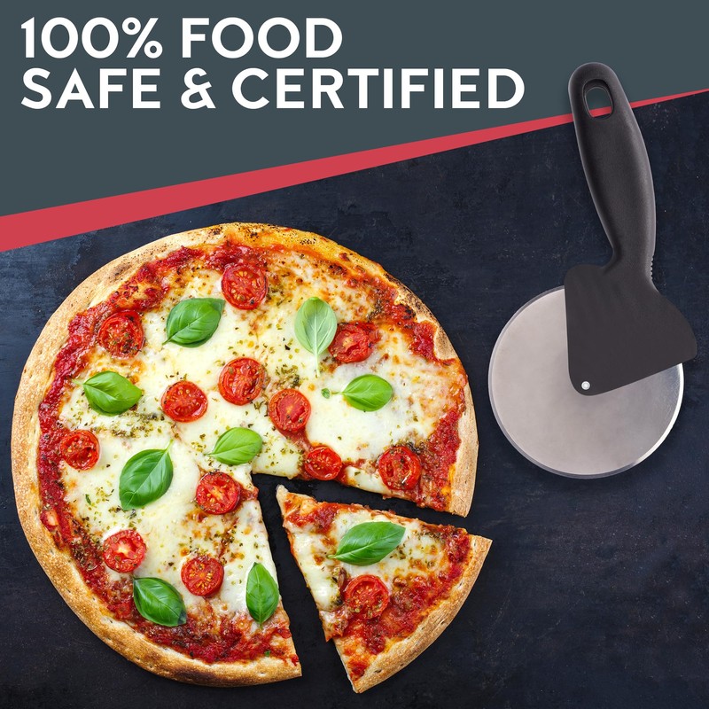 HiFEN® Stainless Steel Pizza Cutter Wheel – Sharp, Durable &