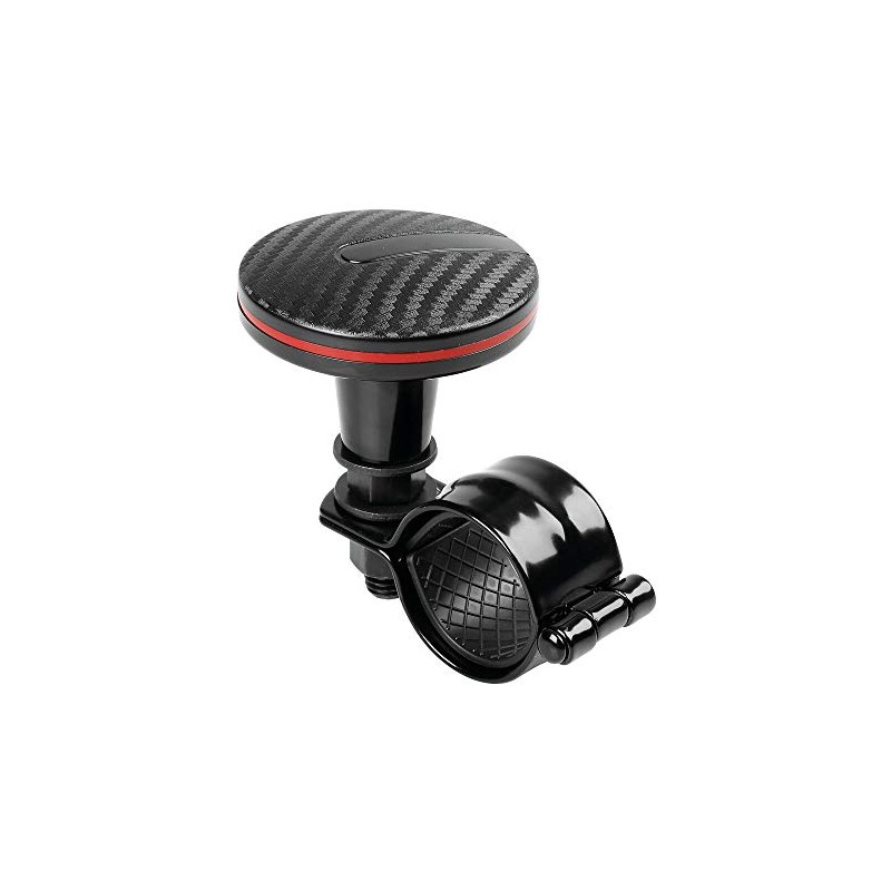 Carbon Effect Car & Lorry Steering Wheel Aid Handle Assister