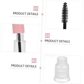 30 Piezas vacio rimel Envase rímel reutilizable Botella rímel pestañas vacíos tubos varita rímel varita mágica brillo rosa