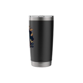 Glowing Fireflies in Jar Stainless Steel Insulated Tumbler