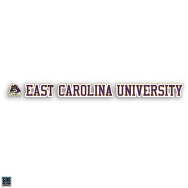 SHENG AO East Carolina University 20"x2" Logo Auto Vinyl Decal
