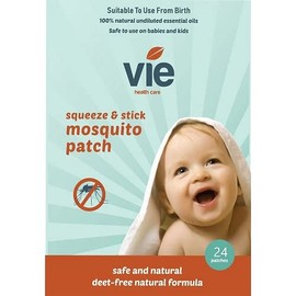 Vie Squeeze &amp; Stick Mosquito Patches (48 Patches) - Pack of 2, 24 each