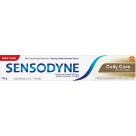 Sensodyne Toothpaste Sensitive Teeth Daily Care Whitening 110g