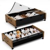 Under Bed Storage with Wheels, Underbed Shoe Storage Containers, Under