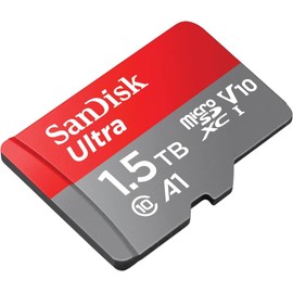 SanDisk SanDisk 1.5TB Ultra microSDXC UHS-I Memory Card with Adapter - Up to 150MB/s, C10, U1, Full HD, A1, MicroSD Card - SDSQUAC-1T50-GN6MA [New Version]