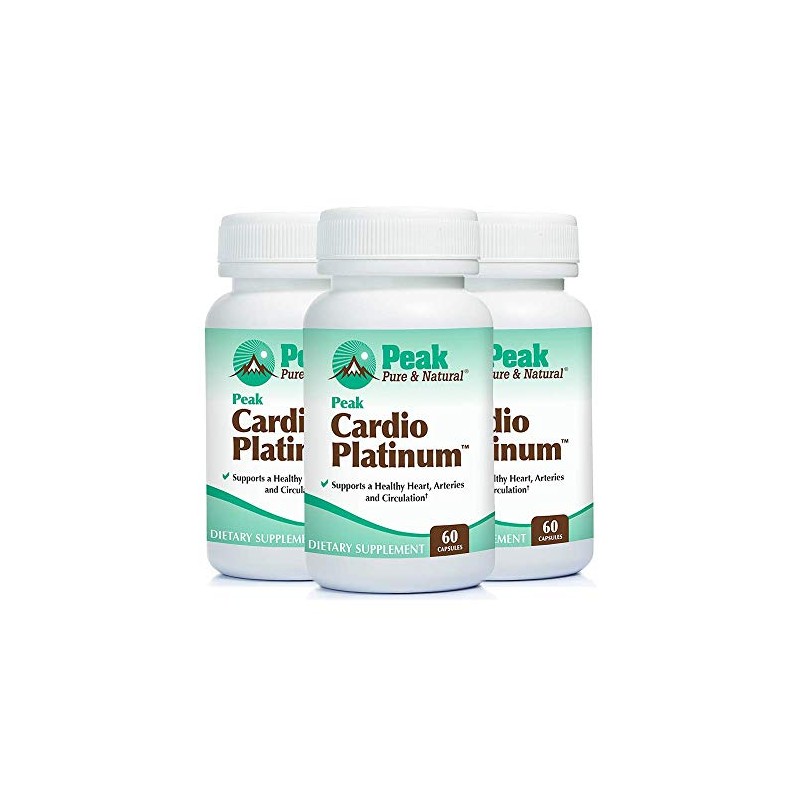 Peak Pure & Natural Peak Cardio Platinum 180 Capsules