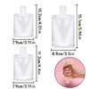 HAIKING Travel Bottles Cosmetic Packaging Bags, 9 Pcs Refillable Travel