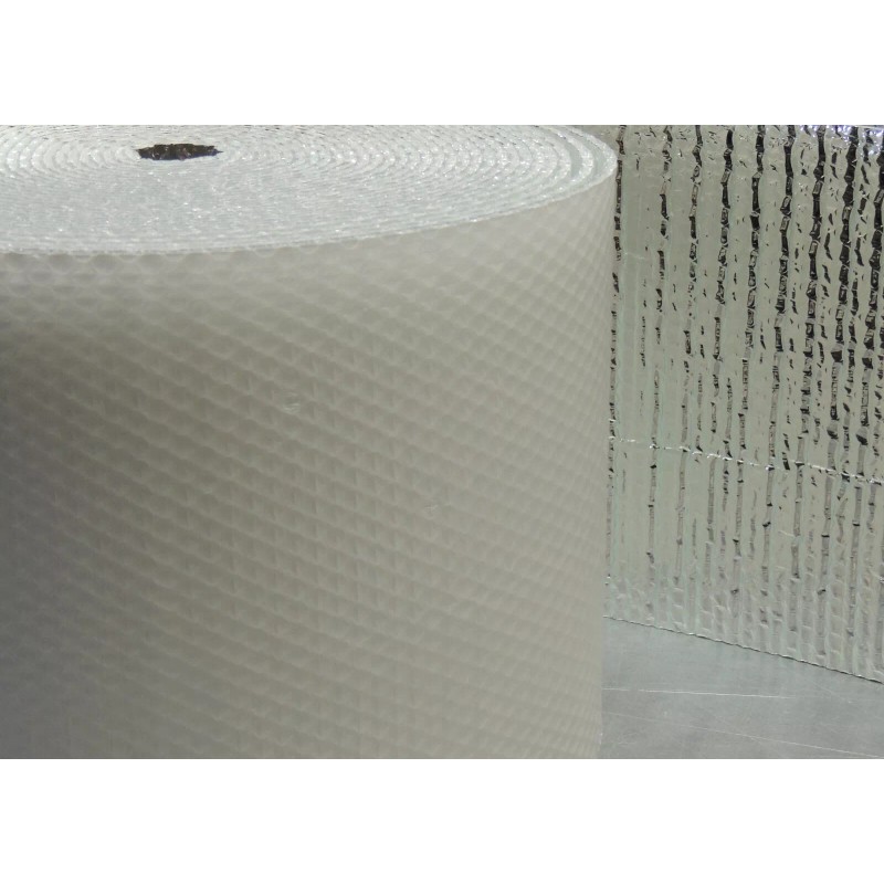 InfraStop Chicken Coop Insulation 48" x 10' Double Bubble White