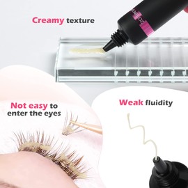 Beauty7 Eyelash Extensions Remover for Extensions Eyelash Extension Remover Cream Eyelash Glue Solvent Eyelash Glue Remover Cream Eyelash Extension Remover 10 ml