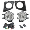 Silscvtt 2Pcs Fog Lights Replacement for 2014-2021 Tundra Clear Lens