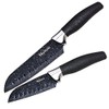 New England Cutlery Marble Finish Plus Santoku Knife Set, 5"