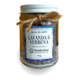 Rambú Shop Sales Aromáticas Para Spa - Lavanda Y Verbena 125gr