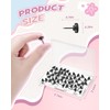 eZAKKA Push Pins, 50 Pcs Metal Thumb Tacks for Cork