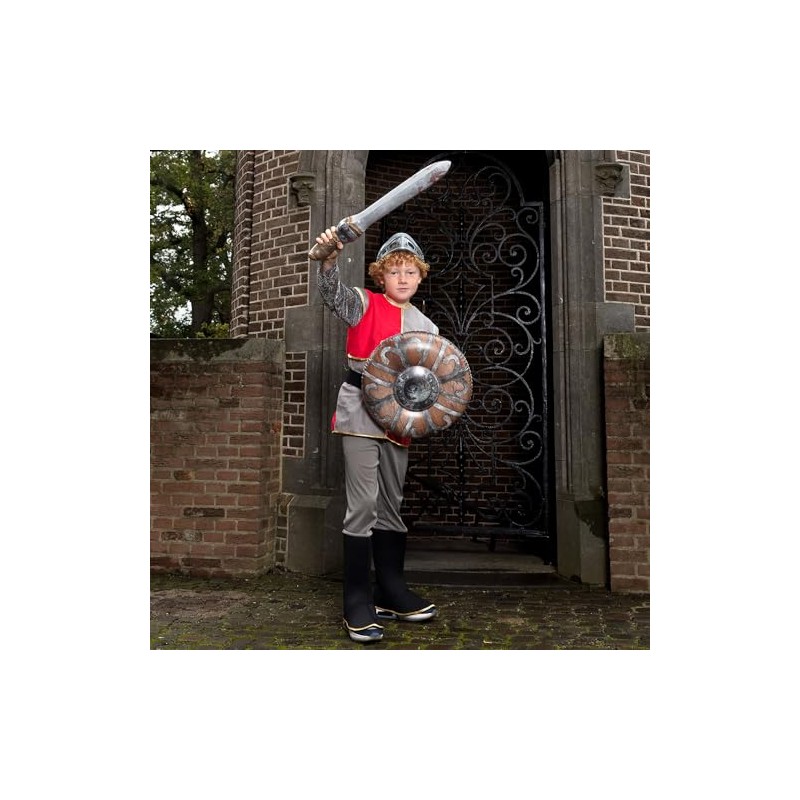 Boland 44033 – Knight Helmet for Children, Grey, One Size