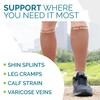 Run Forever Calf Compression Sleeves for Men and Women -