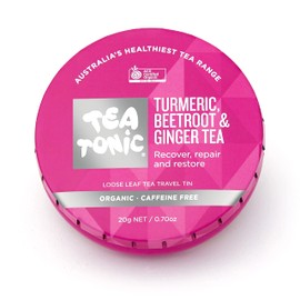 Turmeric, Beetroot & Ginger Tea Loose Leaf Travel Tin