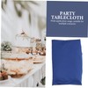 BIUDECO Elastic Tablecloth for 6ft Folding Tables Stretchy Rectangle Party