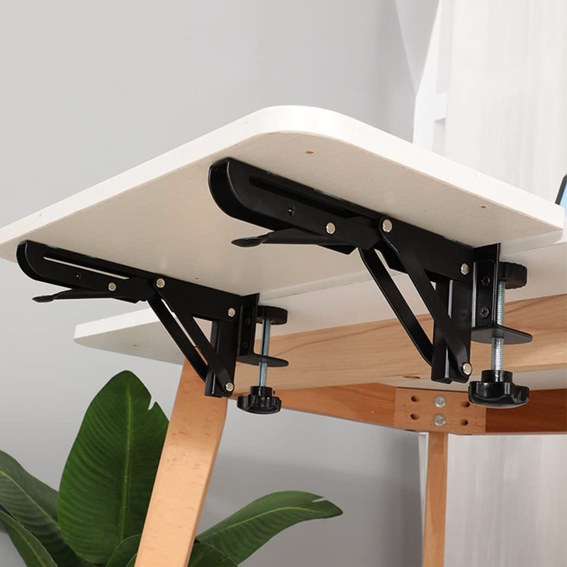 Niciksty Desk Extender Clamp for DIY Custom Wooden Desk Extender