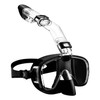 Ahvqevn Snorkel Mask Foldable Diving Mask Set Anti-Fog Professional Snorkeling