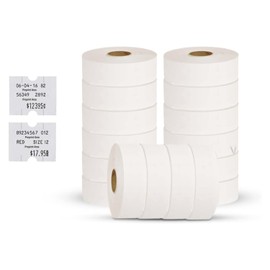 Perco Labels for Monarch 1153 Three-Line Pricing Gun, White 1 Sleeve - 6,000 Price Marking Labels