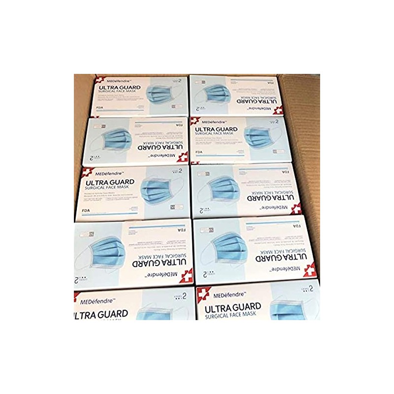 Surgical Masks, 50 Pieces, Medical Use, Breathable, High Performance, Non-Woven