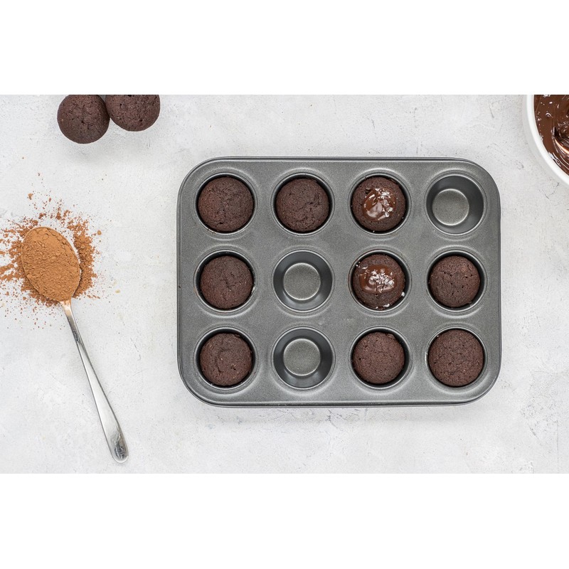 MasterCraft Heavy Base 12 Cup Mini Muffin Pan