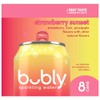 Bubly Sparkling Water Strawberry Sunset 12oz 8pk