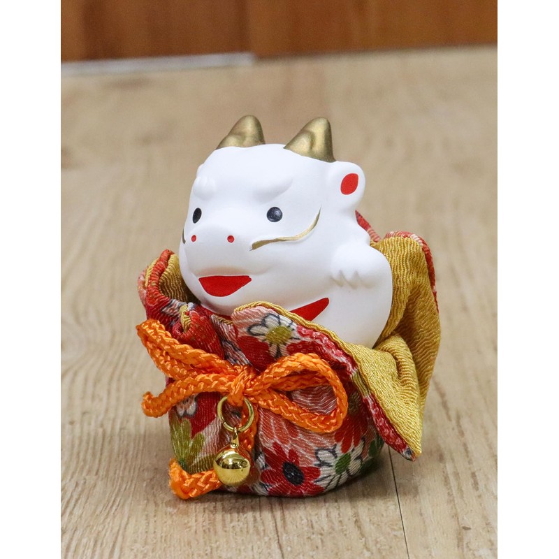 Yakushi Kiln Nishikisai Ryu (Fukufuku Drawstring Bag), Auspicious Success and