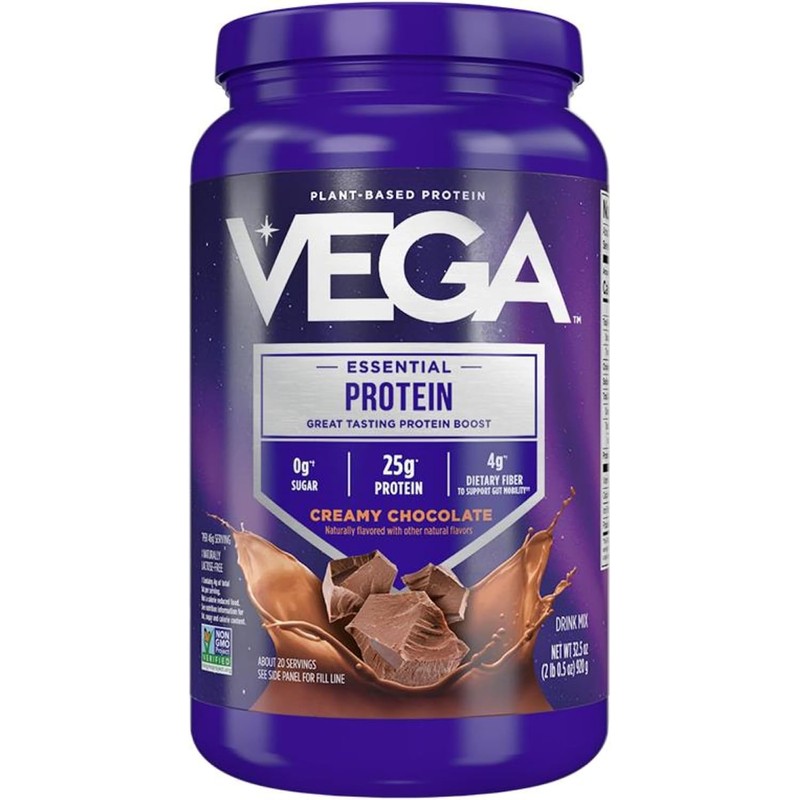 Vega Original Protein Vainilla, Ideal para Batidos y Repostería, 921