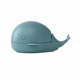Cute Whale Shaped Scrub Brush for Clothes Carpets, Cleaning Brush for Household,PE one-time molding bristles,No Shedding of bristles,Teal
